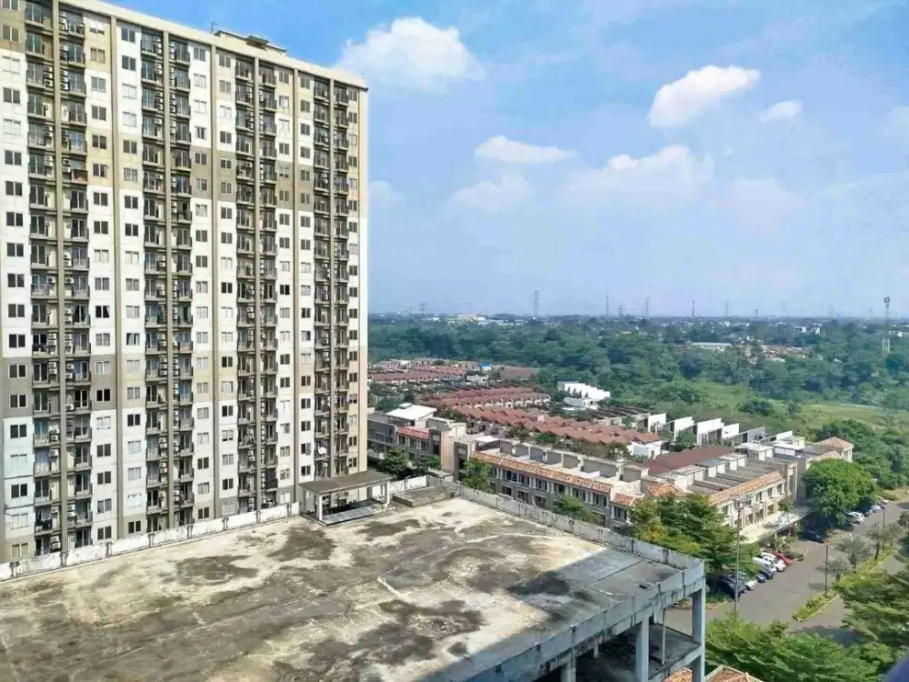 dijual Apartemen podomoro golf view cimanggis 2BR bersih dengan biaya AJB