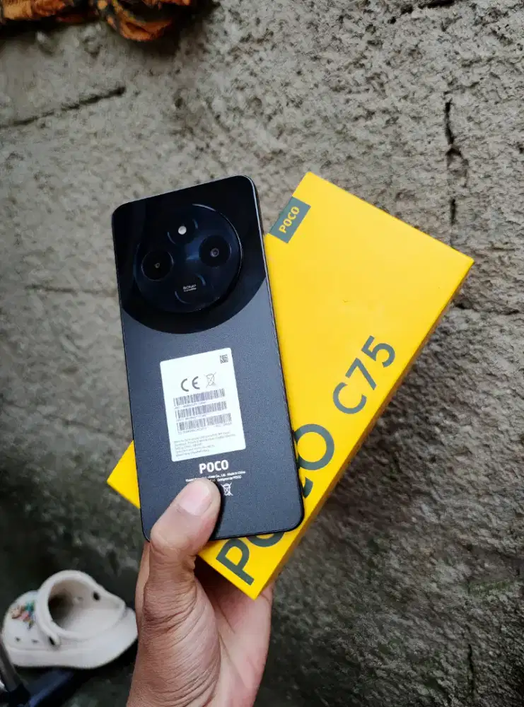 Poco c75 mulus fulset Ram 8/256gb siap pakai