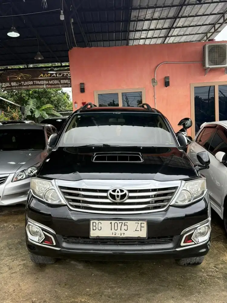 SUDAH MURAH TOYOTA FORTUNER G VNT SOLAR MANUAL 2012