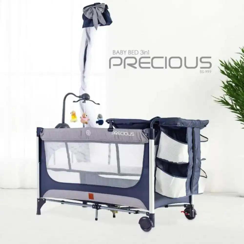 preloved box bayi merk precious + kasur bayi trendy