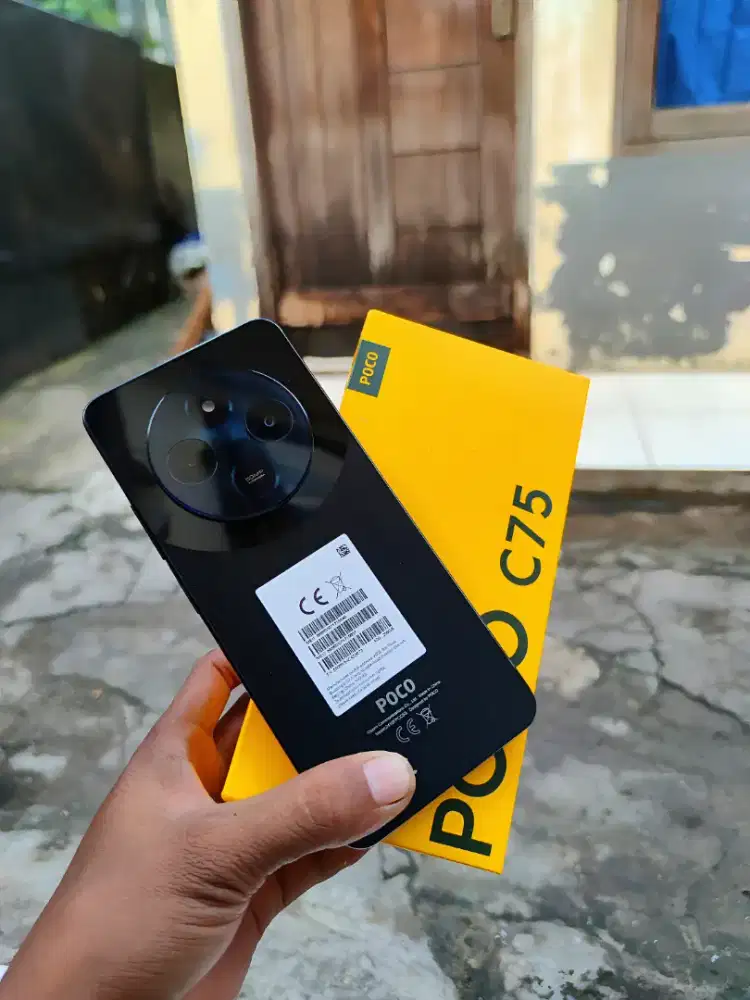 Poco c75 mulus fulset Ram 8/256gb siap pakai