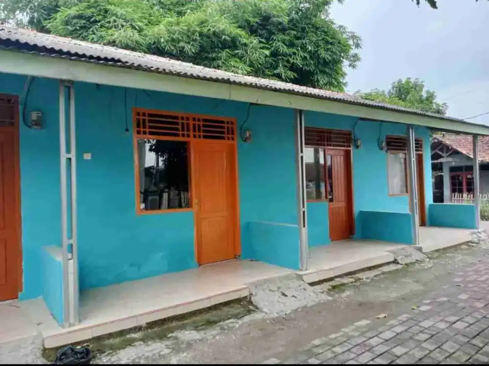 jual kontrakan strategis pinggir jalan surat SHM deket pabrik