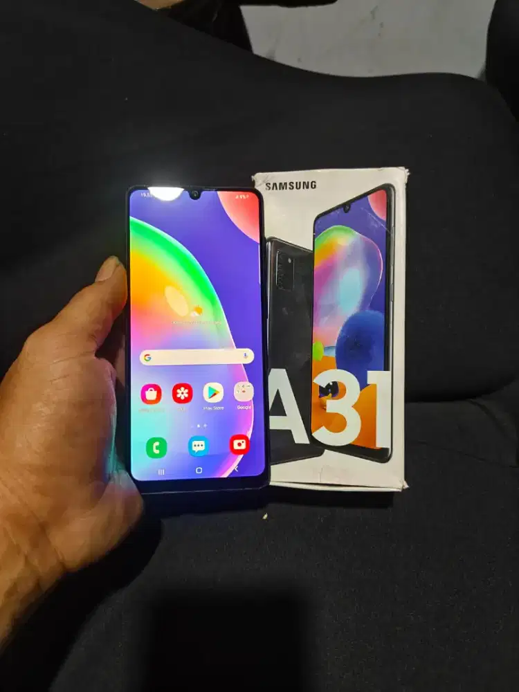 Jual hp Samsung a31 fulset