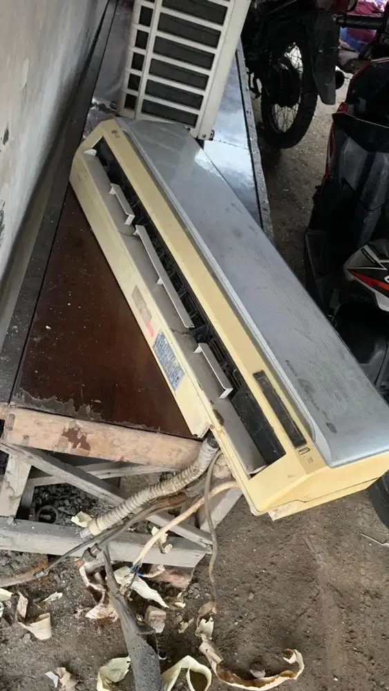 Terima AC rusak, rombeng, mati, normal