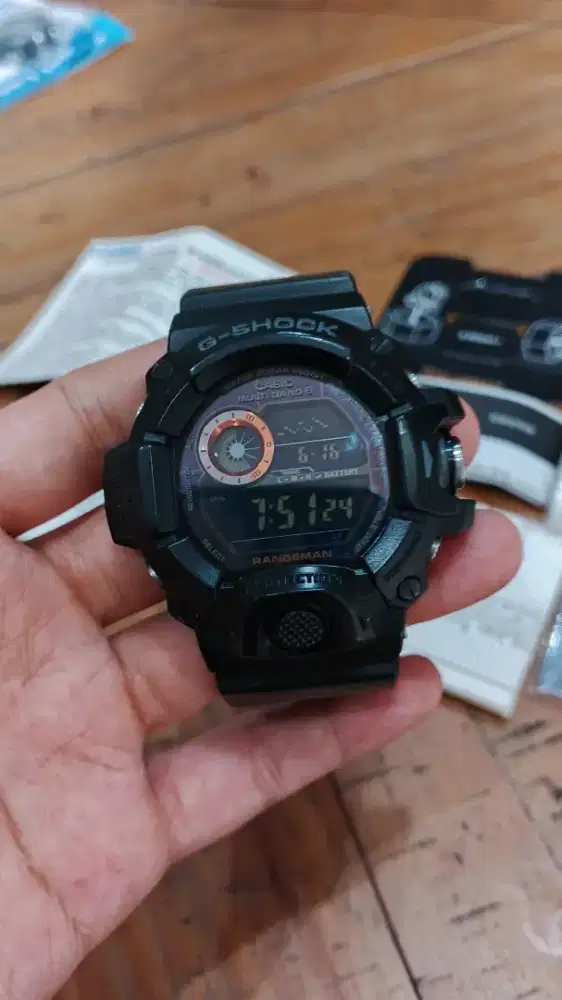 G-Shock Rangeman GW-9400BJ JDM Carbon Fiber (Black Panther)