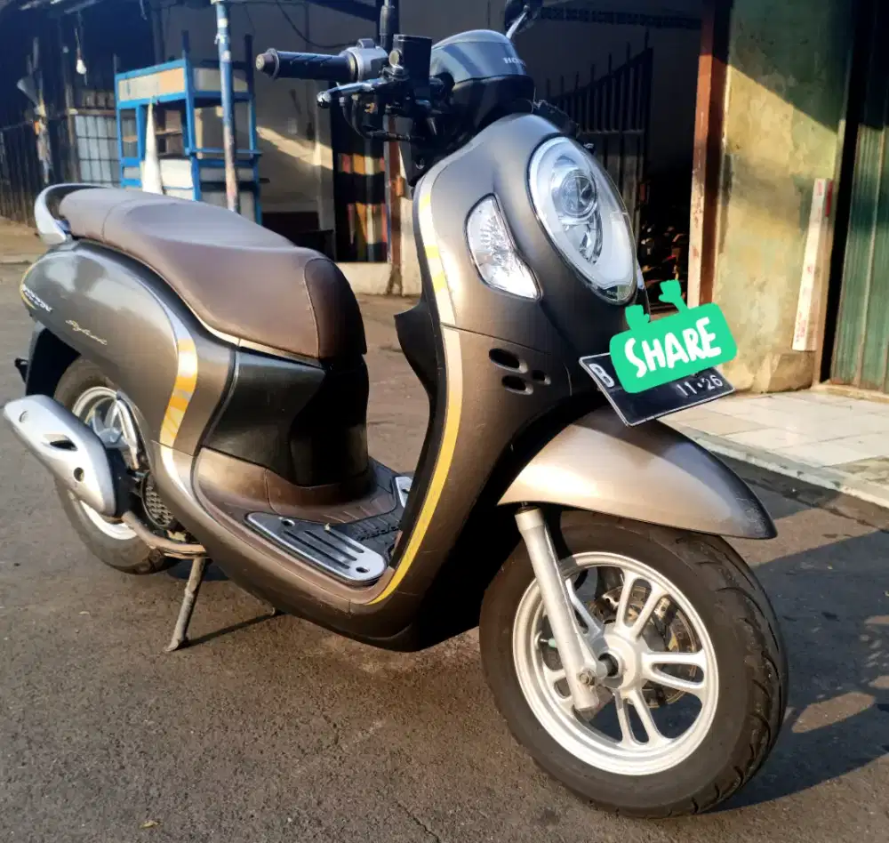 Honda Scoopy Prestige 110cc Keyless Pajak Panjang