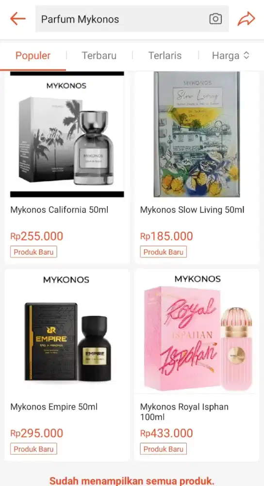 Parfum Mykonos (BNIB)