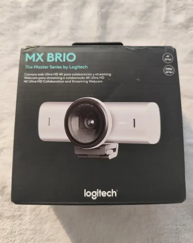 Webcam Logitech MX BRIO 4K Streamer Gaming MeetingLaptop PC No Elgato