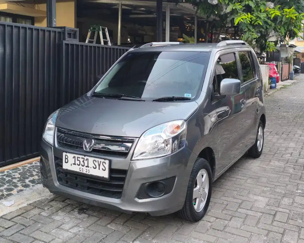 Karimun Wagon R GX 2014 Abu-abu – Unit Rawatan, Kondisi Fresh, Siap
