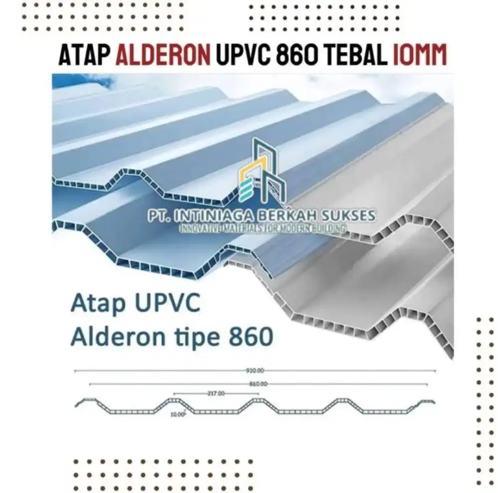 Atap Alderon Duoble Layer Roofcold