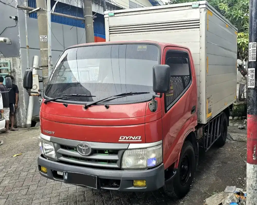 DYNA 110ST 4RD BOX KABIN FULL ORI CAT TG1 KM78RB MESIN SEHAT ISTIMEWA