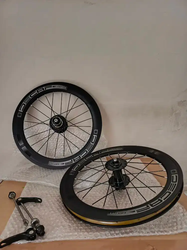 wheelset decaf 16+ diskbrake untuk fnhon dahon dll