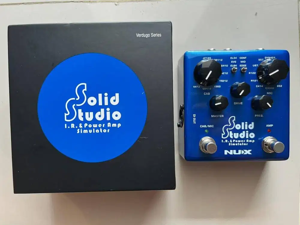 NUX Solid Studio NSS5 IR & Power Amp Simulator Pedal