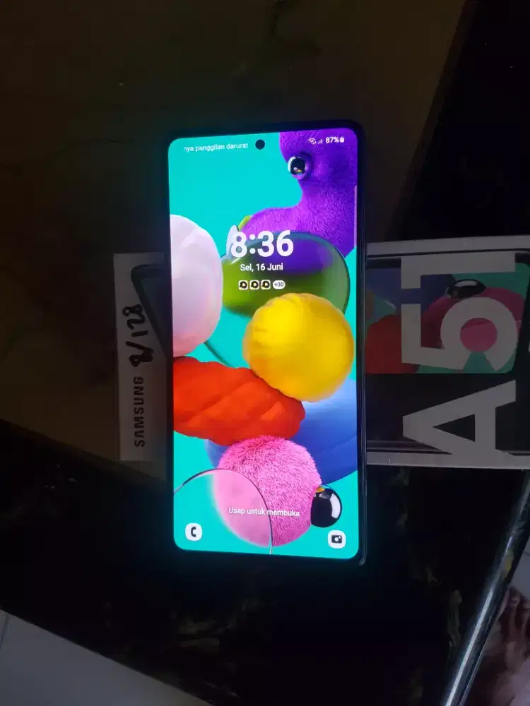 Samsung a51 ram 8/128 lcd ori