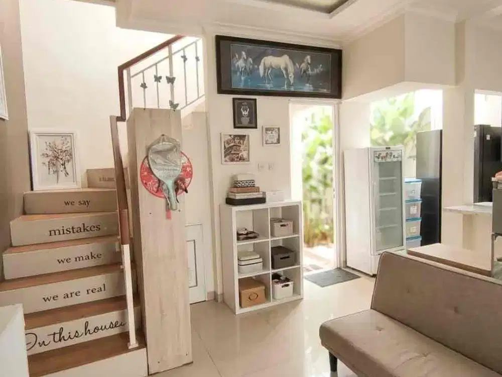 Cluster Malibu Gading serpong terenovasi cantik cocok untuk keluarga