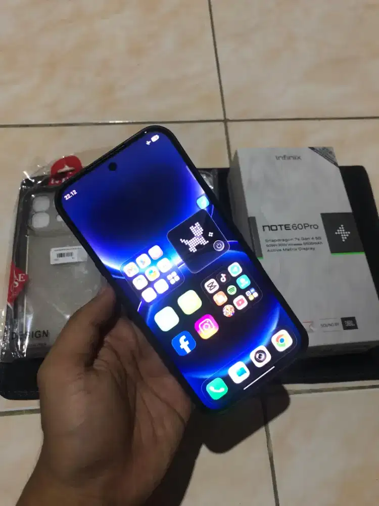Infinix note 60 pro titanium like new 99%