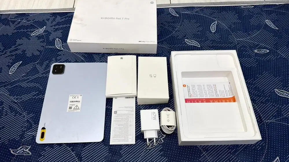 Xiaomi pad 7 pro 12/512gb mulus 1000% seperti baru fullset garansj