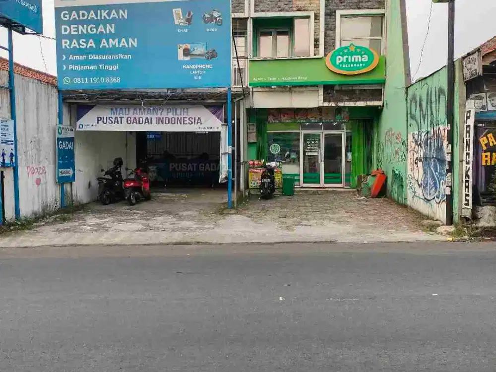 Ruko Yasmin Bogor kota ramai strategis murah