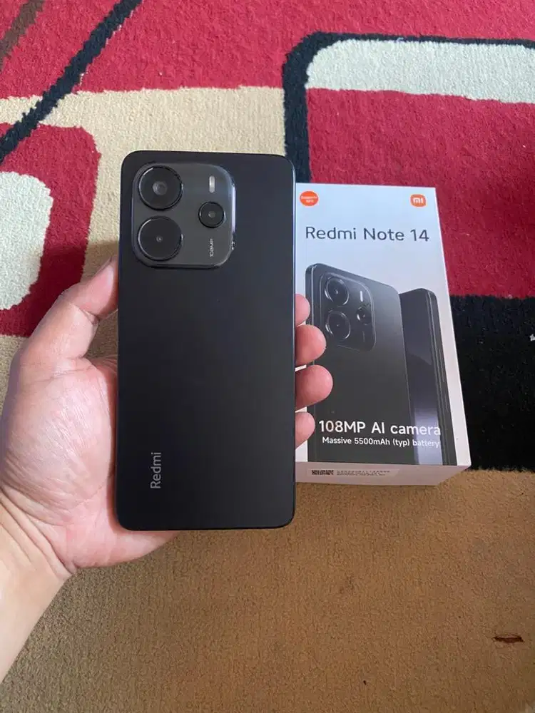 BISMILLAH REDMI NOTE 14 4G 8/128 FULSET MULUS