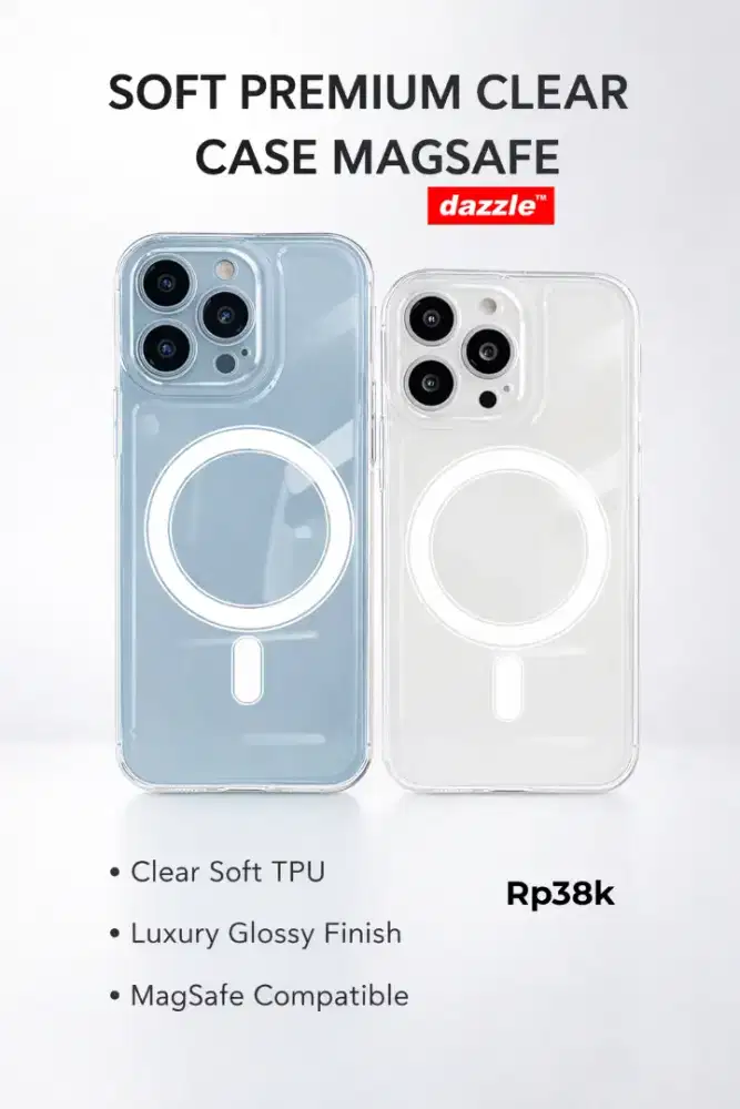 Soft Premium Clear Case Magsafe