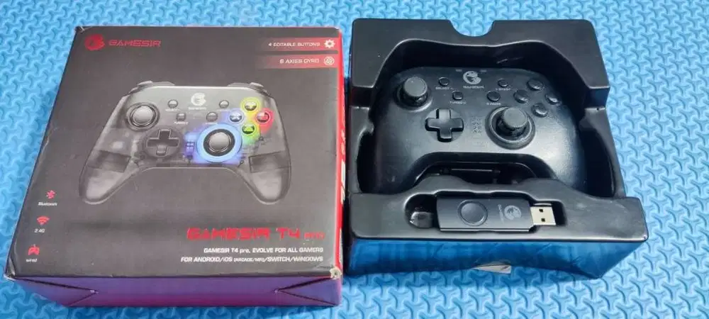 GameSir T4 Pro Wireless Fullset Mulus Original