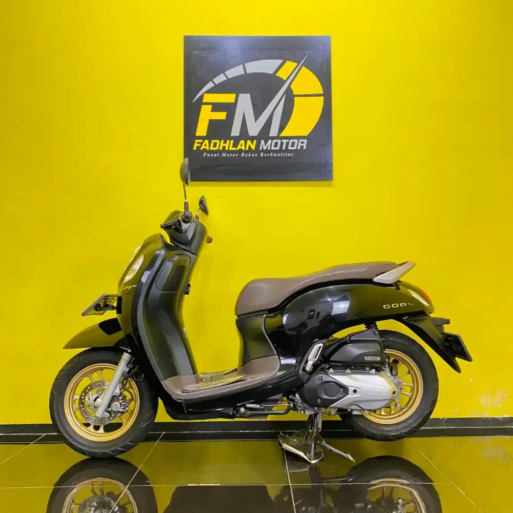 Honda Scoopy Prestige Tahun 2021 Warna Hitam Plat Depok