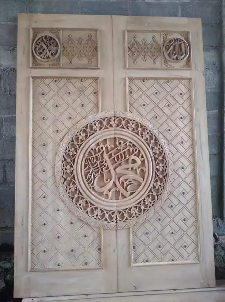 Jual pintu nabawi ukir
