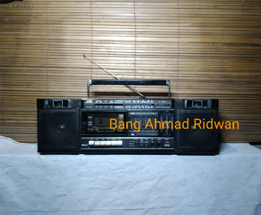 JVC tape compo kaset pita radio FM AM antik jadul kuno automatic