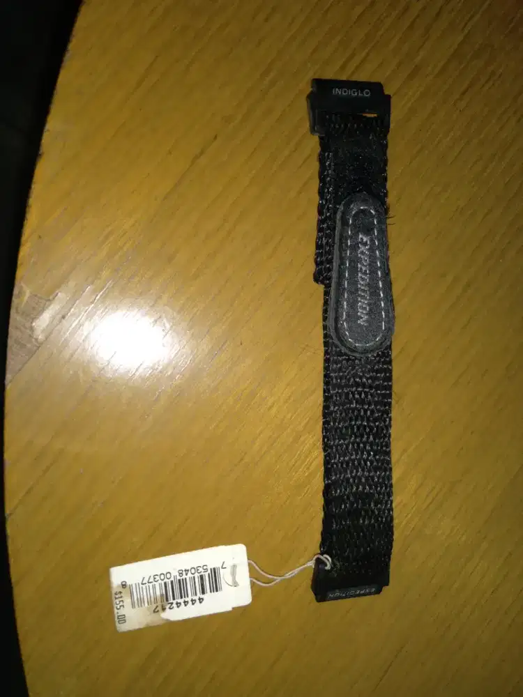 Strap Velcro Ori Timex Expedition INDIGLO Tactical Field Nylon, Baru