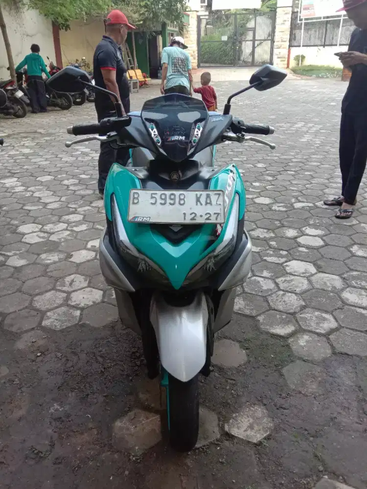 Aerox 2022 plat bekasi