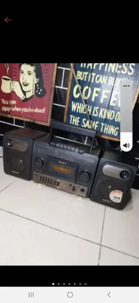 Mini compo sony + bluetooth