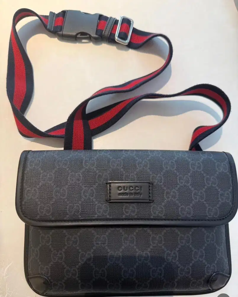 Jual Gucci GG Supreme belt bag (original)