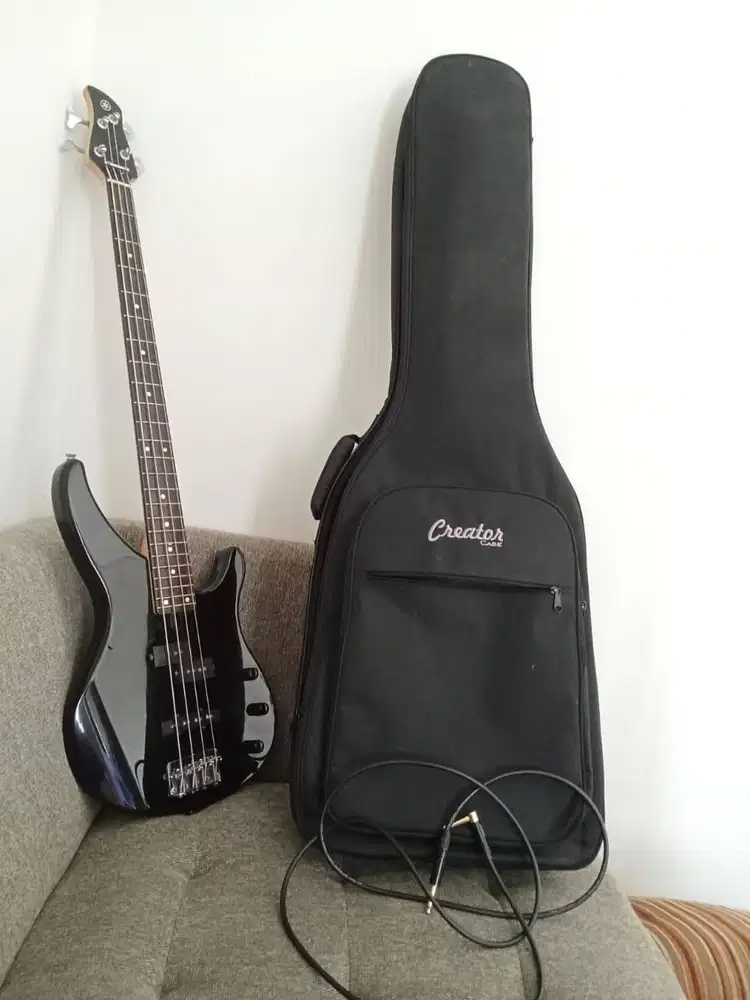 Yamaha TRBX174 Bass Original + Ampli Brian 20W + Case + Jack Mogami -