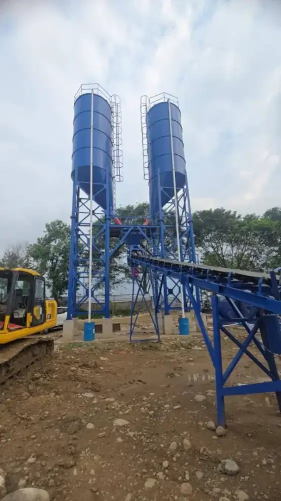 BATCHING PLANT DRYMIX 60 M³/JAM | PRODUKSI CEPAT, PROYEK LEBIH UNTUNG