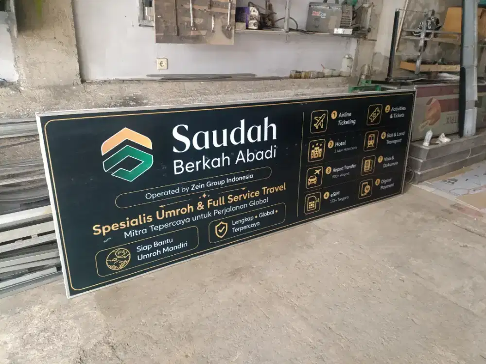 Papan nama toko free disain