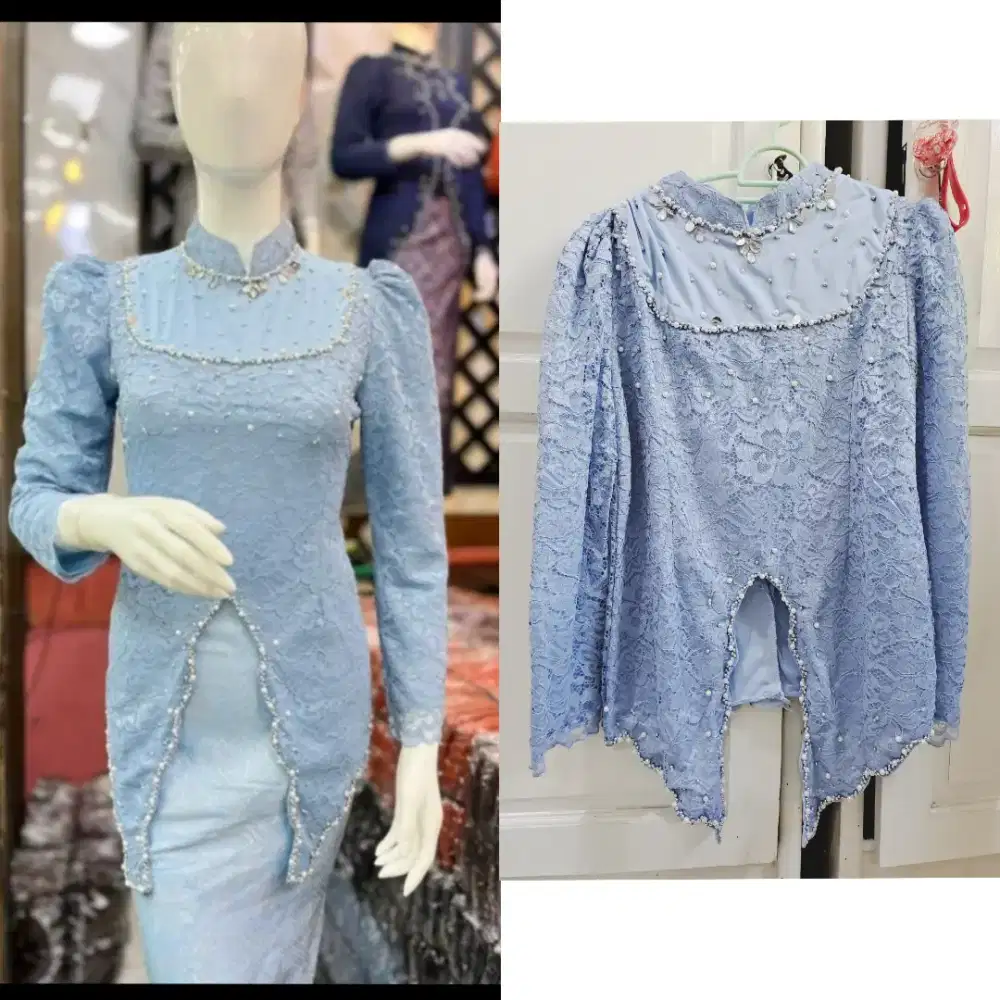 KEBAYA BABY BLUE