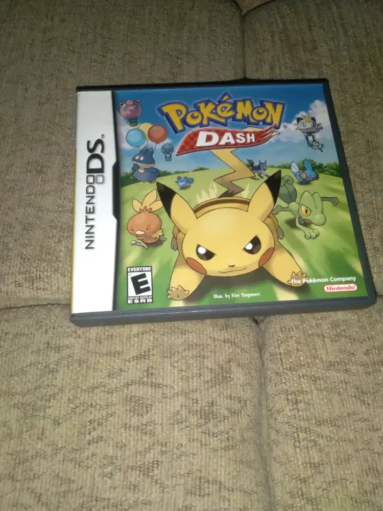 Nintendo DS Pokémon Dash Original (CIB) – Complete Box & Manual, Mulus