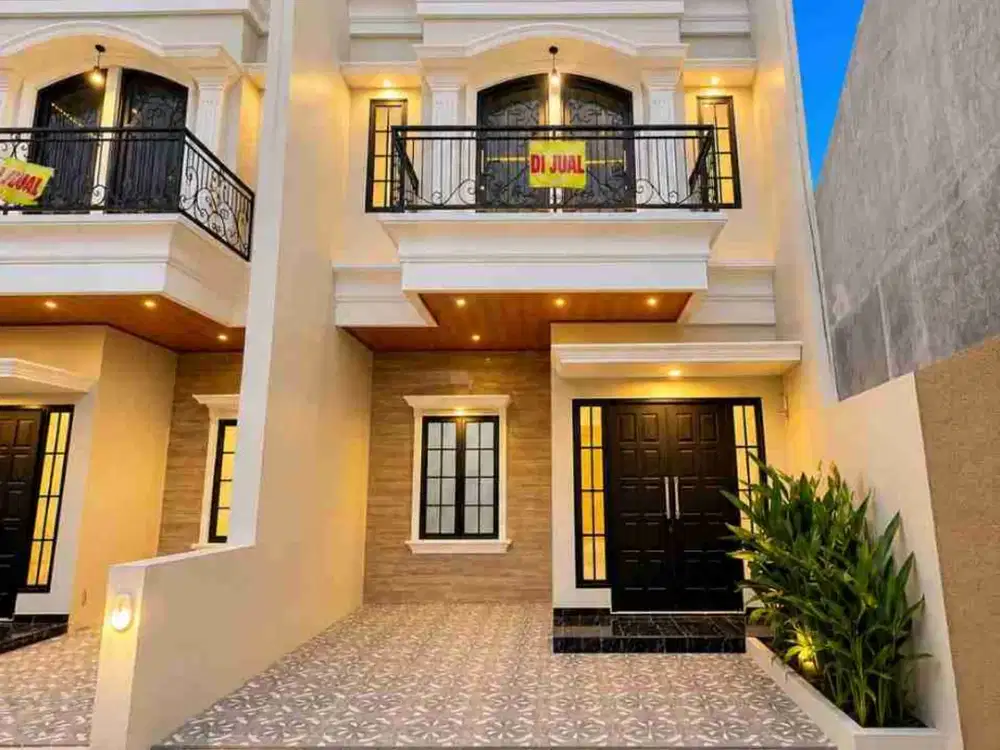 Jual Rumah Cluster pinggir jalan raya di jakarta selatan