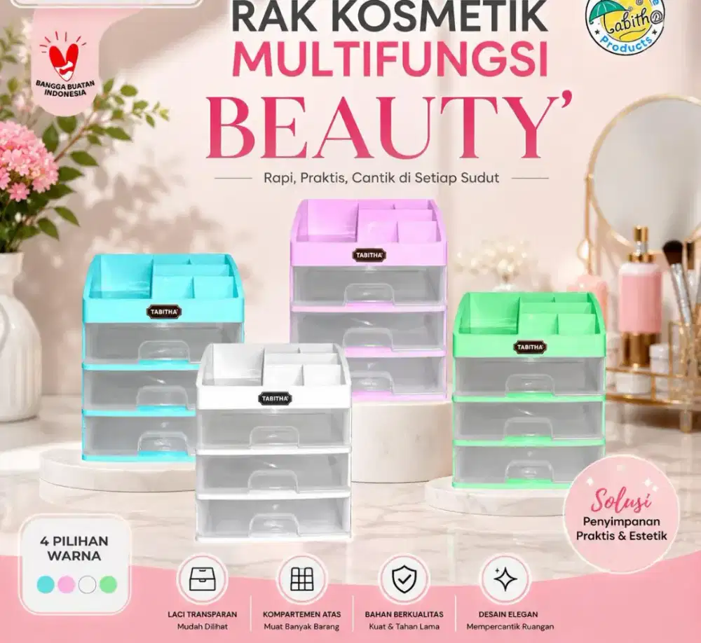 Rak Kosmetik Multifungsi