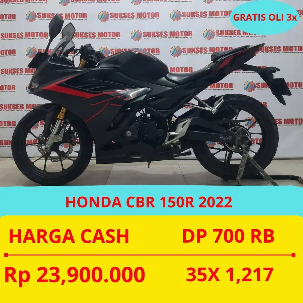 HONDA CBR 150R 2022 DP MURAH 700 RIBU GUYS