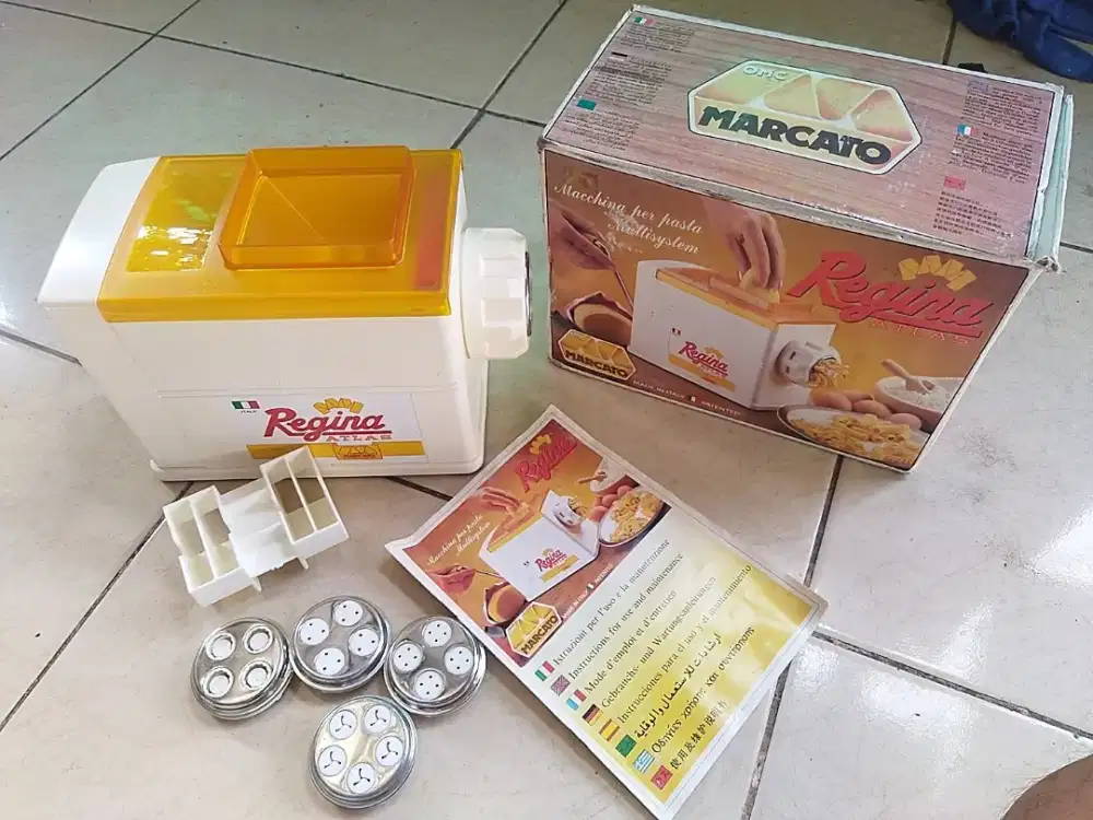Alat pembuat pasta asli made in Italy