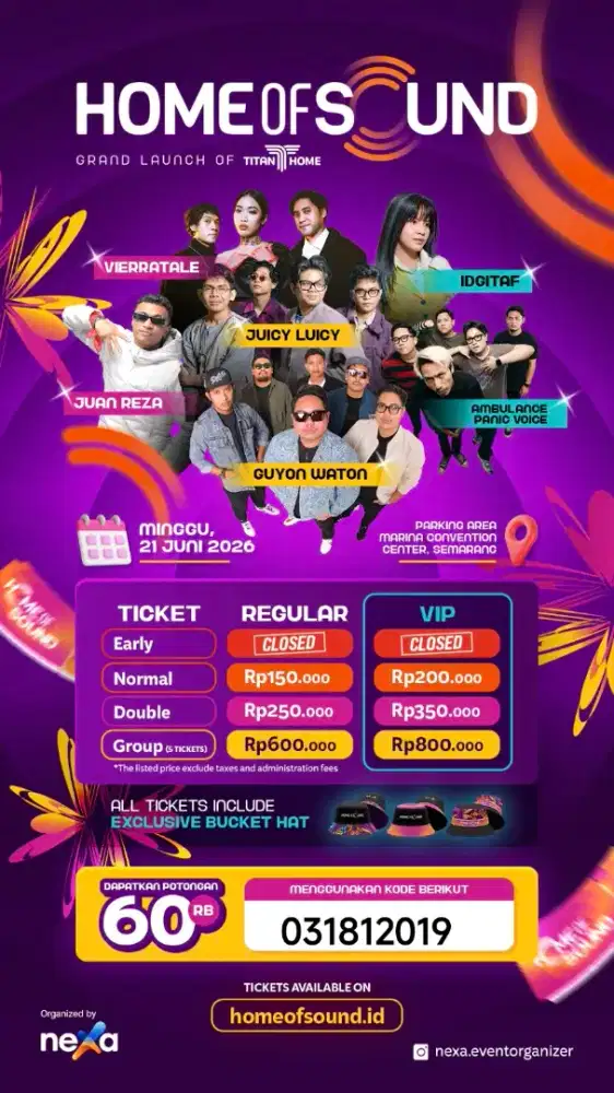 Tiker konser juicy luicy