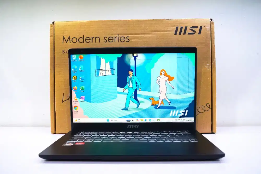 MSI MODERN 14 C7M.AMD RYZEN 5-7530U.RAM 16GB.SSD512GB.14inch FHD IPS