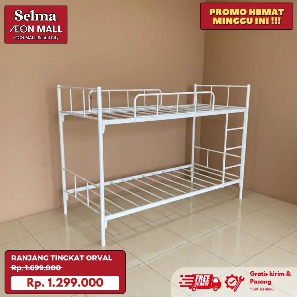 RANJANG TINGKAT BESI MURAH