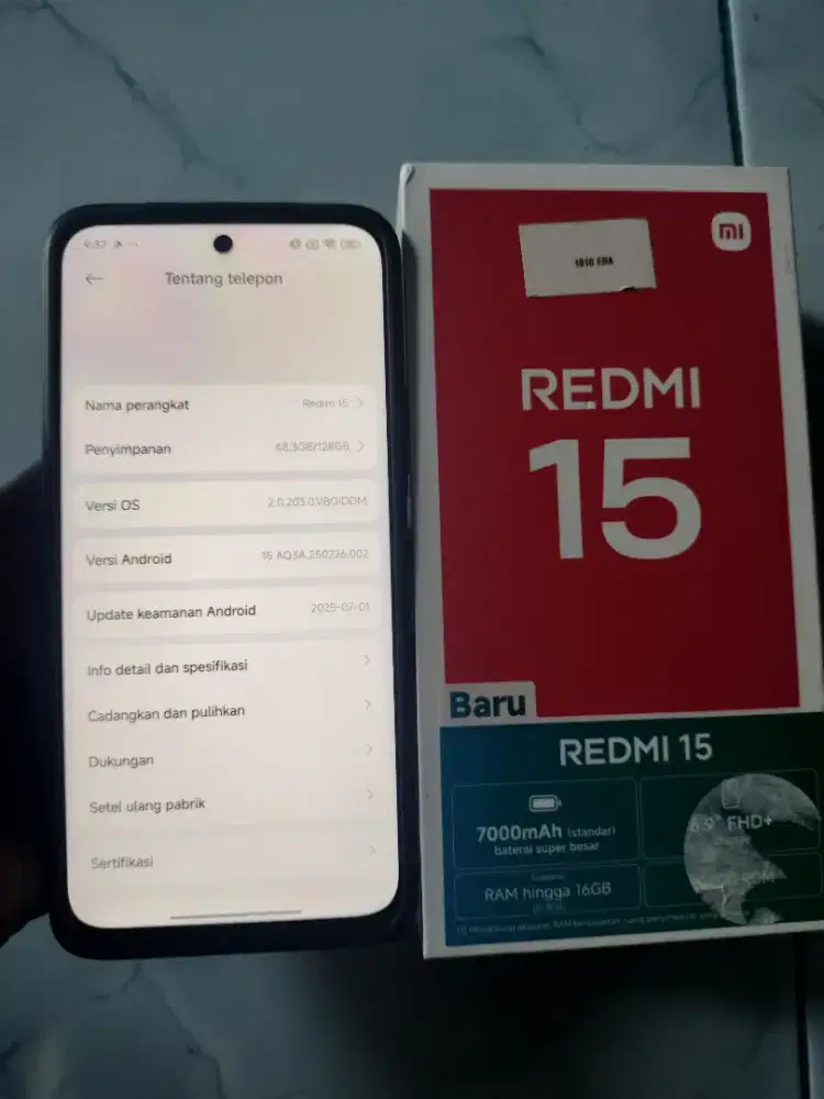 Redmi 15 8+8/128