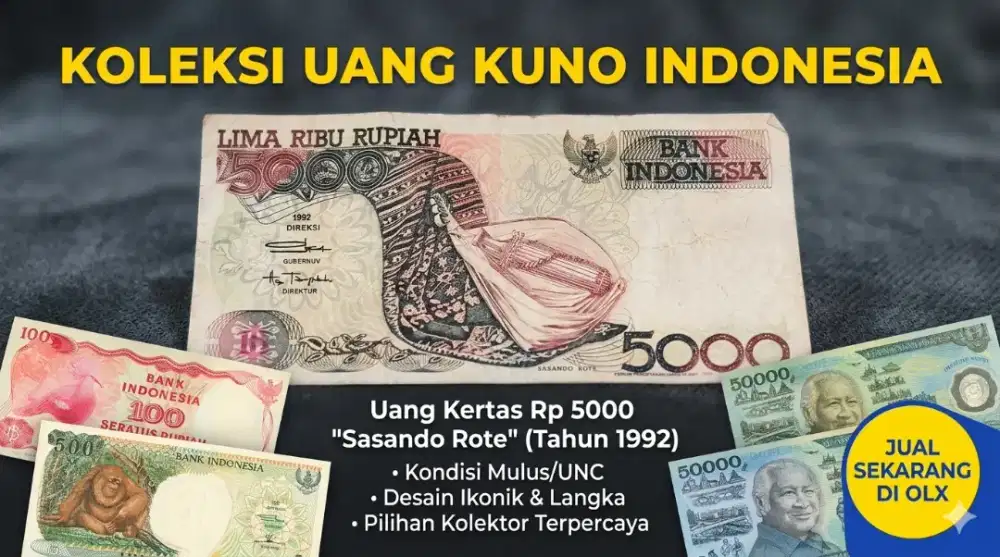 Uang Kertas Kuno Indonesia
