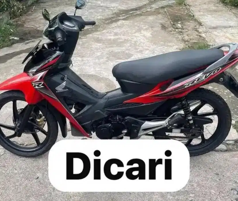 Di Cari Honda Revo Kapinis, Revo Ramping 2007 Ke Atas Revo Lancip 2008