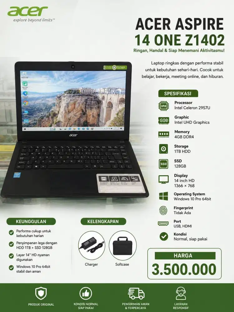Acer Aspire 14 one Z1402