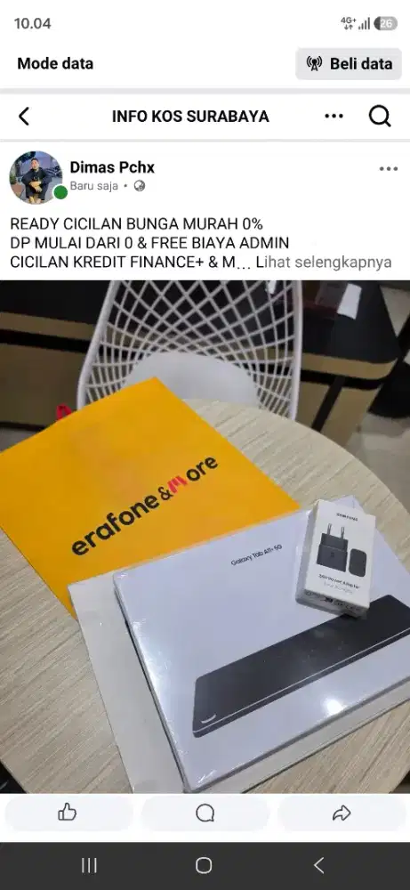 SAMSUNG TAB A11 & A11 PLUS BISA CICILAN