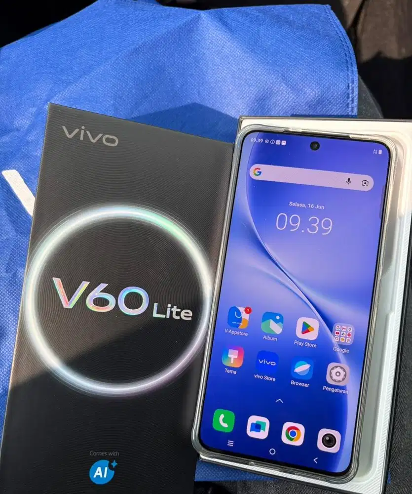 Di jual VIVO V60 Lite - Masih Garansi, Baru Pakai 2 Bulan